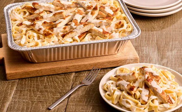 Chicken Alfredo (Serves 4 - 6) Starting