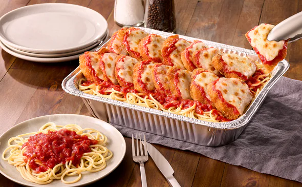 Chicken Parmigiana (Serves 4 - 6) 