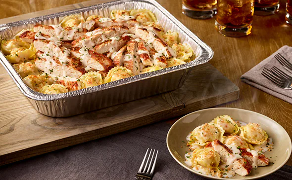 Chicken Tortelloni Alfredo (serves 4 - 6 ) 