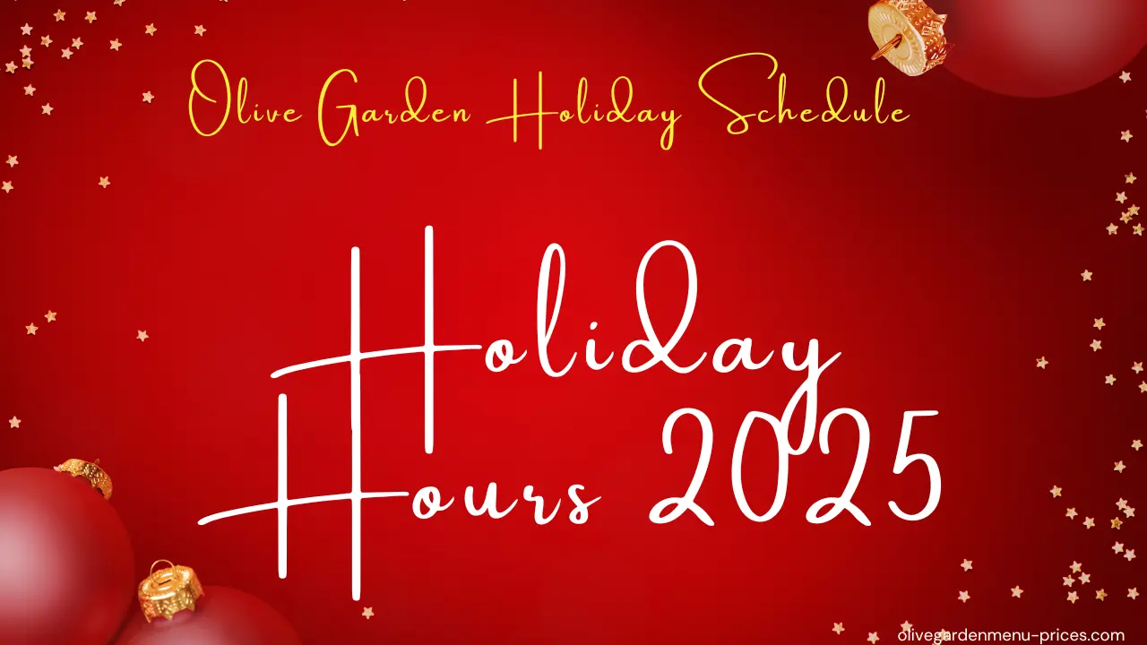 Olive Garden Holiday Hours